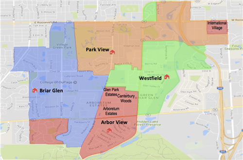 Map of new CCSd 89 boundaries 